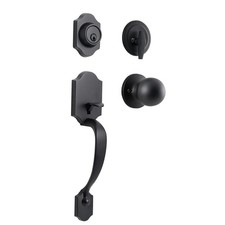 Front Door Handle Sets with Deadbolt Lock Set Door Entry Door Locksets Single...