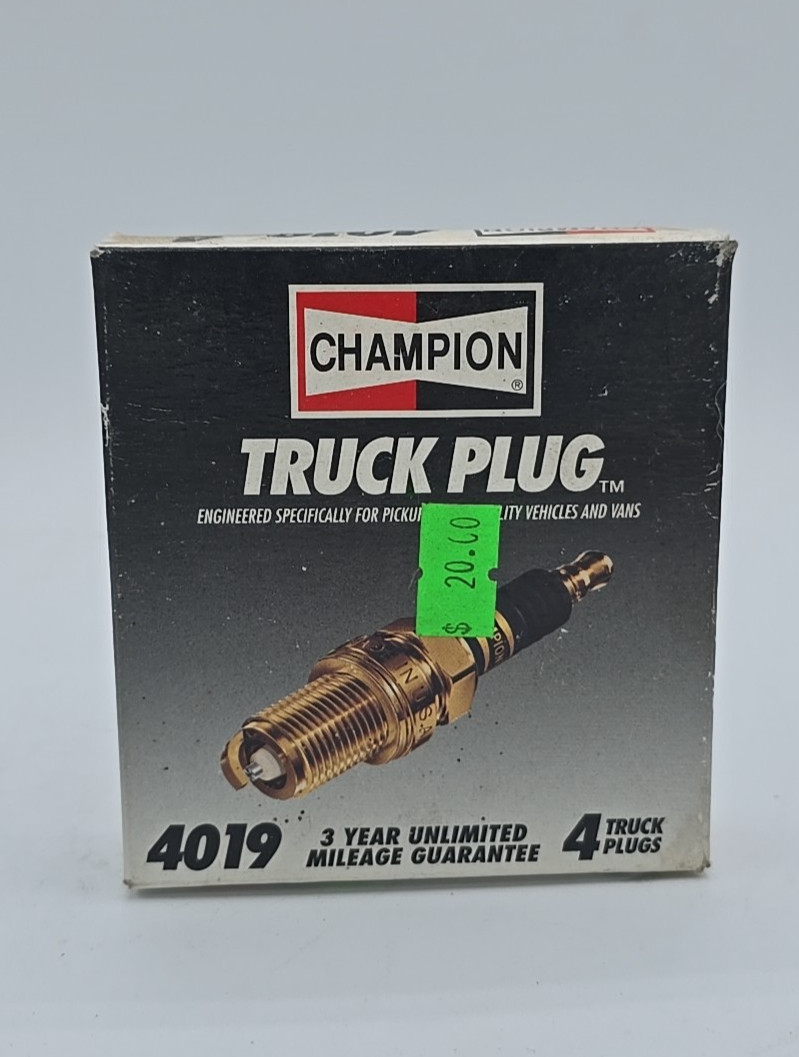 Champion 4019 Truck Plugs Copper Cord Center Electrode Pack of 4 SP-11