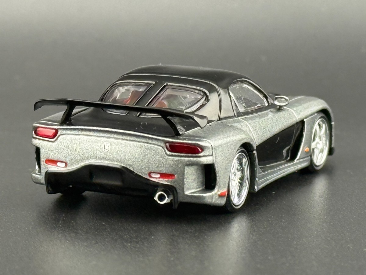 Mini GT Mazda RX-7 VeilSide – Fortune Grey #1057 1/64 | eBay