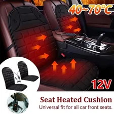 Heated Seat Cover Cushion Universal 12V 24V Car Seat Heater Winter Warmer Pad