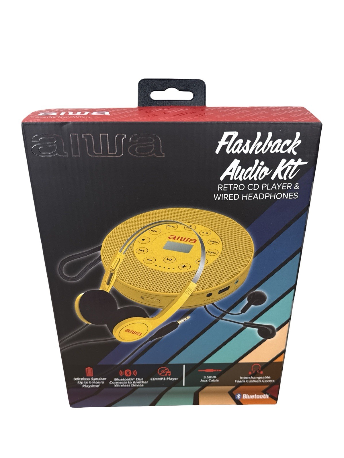 Wired Headphones Yellow - New & Sealed