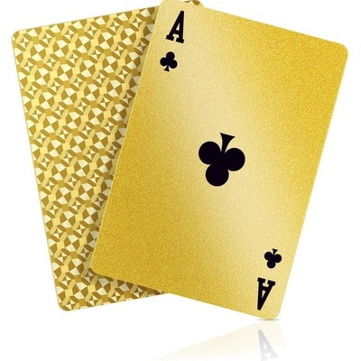 Spielkarten Pokerkarten Vintage Casino Gold Diamant Stil