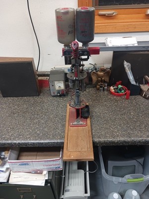Versa Mec 12ga, 52 POWDER BUSHINGS, & Tray #13