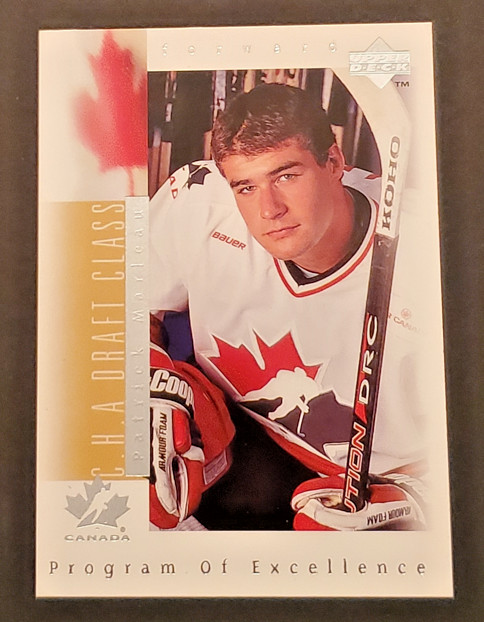 1996-97 Upper Deck Program of Excellence Patrick Marleau ROOKIE #384