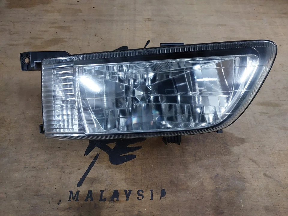 JDM Nissan Sunny B15 98-02 Chrome Headlight Head Lamp Lights OEM LH Side - Image 2 of 4