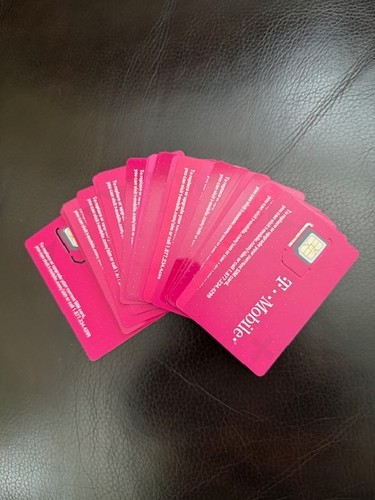 Used T Mobile activated sim card for bypass activation/testing only