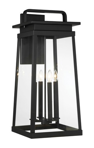 Coal Four Light Outdoor Wall Mount from the Isla Vista Collection