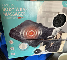 Health Touch Vibration Heat Massaging Blanket...