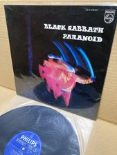 BLACK SABBATH PARANOID SFX-7266 JAPAN PHILIPS SFX7266 VINYL LP Rare