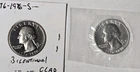 Lot Of 2 1776-1976 S Bicentennial Proof Clad  Quarter, Uncirculated 40% Silver .