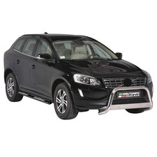 Edelstahl Seitenschweller Schwellerrohre für Volvo XC60 2014-2017 Schwarz