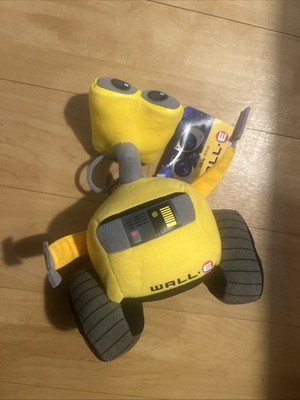 Disney Pixar WALL·E Plush Toy 8  Yellow Robot Movie Character with Tag
