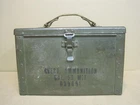 WWII US Military .50 Cal. Chest Ammunition Box M17 D39091 USED Ammo Can WW2