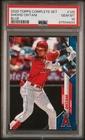 2020 Topps Complete Set Shohei Ohtani Blue SP #125 PSA 10 Gem Mint Dodgers MVP