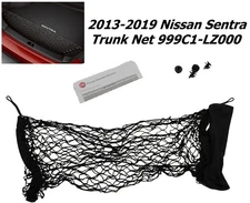 13-19 Sentra Trunk Net Hide Away 999C1LZ000 Cargo Mesh Storage Envelope Net OEM