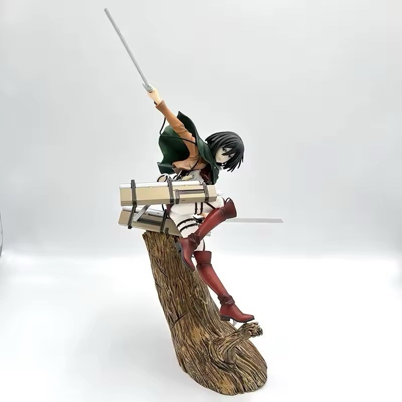 Figura Attack on Titan Mikasa Ackermann 29 cm - Coleccionista Eren Jäger Anime Regalo