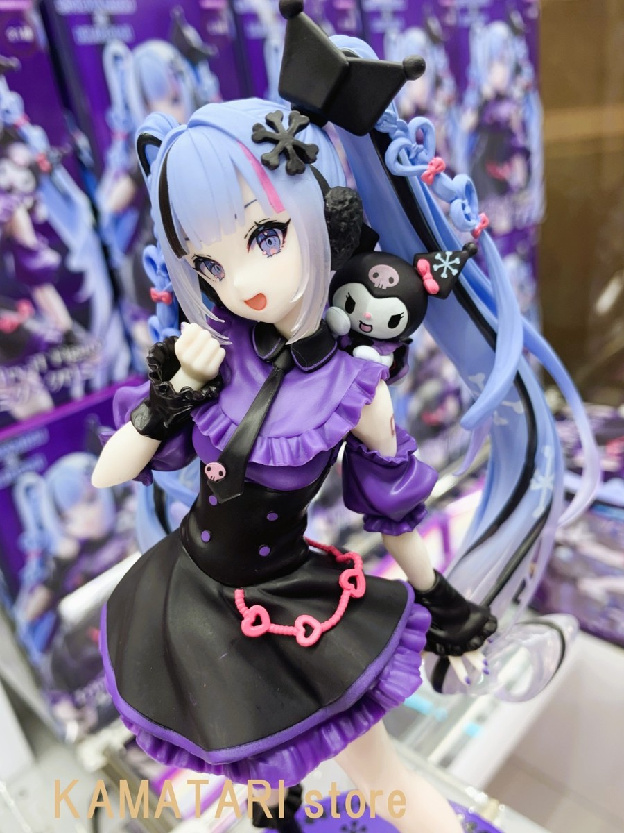 Hatsune Miku Trio-Try-iT Figure Snow Miku x Kuromi FuRyu Sanrio | eBay