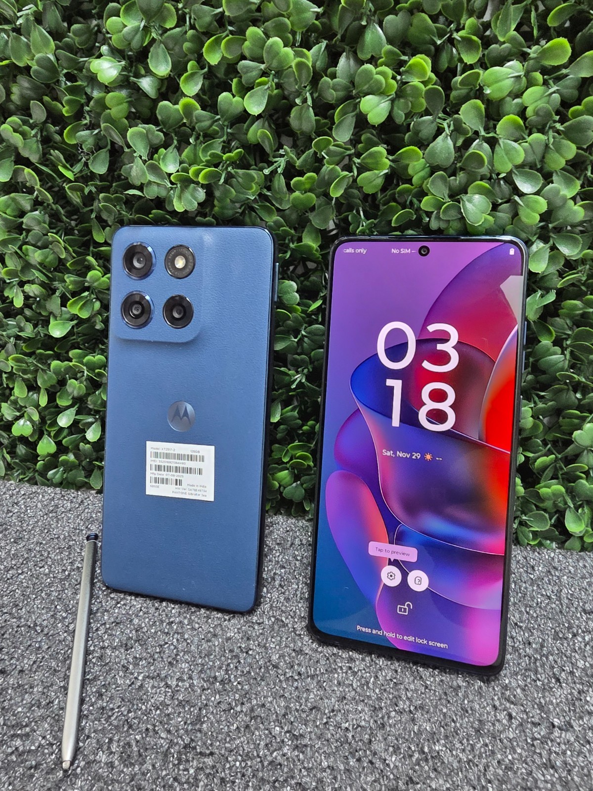 Motorola moto g stylus 5g (2025) xt2517-2 – unlocked (any carrier) – 128gb –