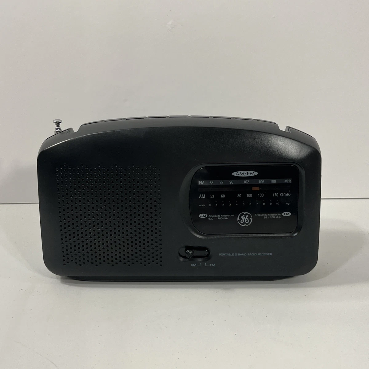 Lecteur 8 pistes AS-IS Système audio vintage General Electric Radio