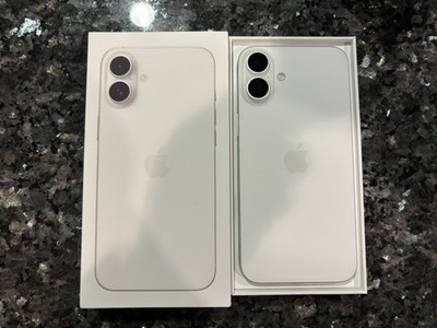 Apple iPhone 16 Plus 128GB Unlocked (Open Box) White - 0 Battery