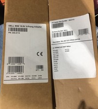 LOT OF 2 Genuine Dell 90W USB-C Type C AC Adapter Charger WITH POWER CABLE