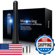 MAXRACING Short Truck Antenna Compatible with 2010-2026 Ford F150 Raptor/Carwash
