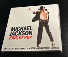 NEW SEALED AUSTRALIAN IMPORT LIMITED EDITION Michael Jackson King Of Pop - 2 CD
