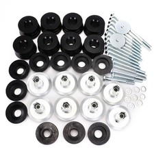 KF04060BK Complete Body Mount Bushing Kit for 2008-2016 Ford F-250 F-350 Supe...