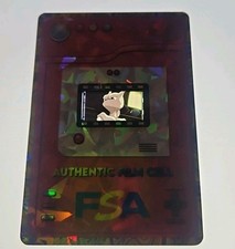 Pok mon: The First Movie - Mewtwo Strikes 35mm film cell card FSA Cracked Ice