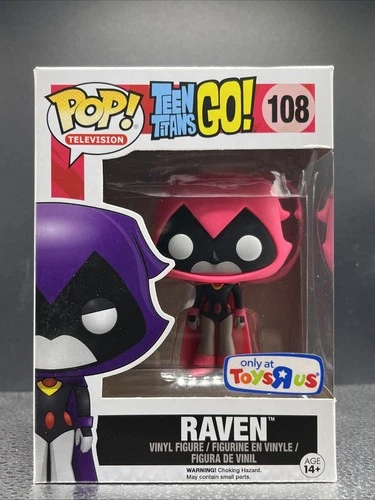 Funko Pop! Vinyl: DC Teen Titans Go! - Raven (Pink) ToysRUs Excl. #108