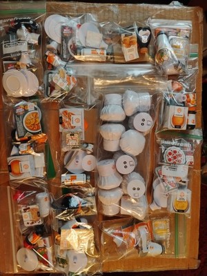 Zuru Mini Brands Master Chef Lot of (11) Unmade Collectible Miniature Toys