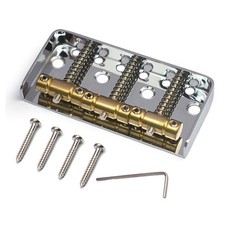 6 Strings Guitar Short Bridge Brass Saddles for Telecaster Tele TL Style Part 