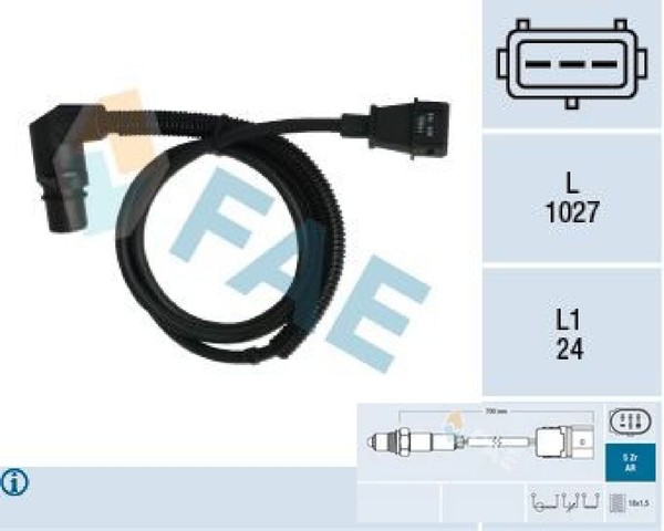 FAE 79044 Drehzahlsensor FüR Motormanagement FüR Opel FüR Saab-image