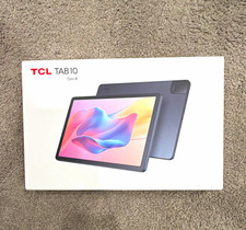 TCL TAB 10 Gen 4 10.1in Tablet 128GB 4GB RAM Gray Wi-Fi  Cellular