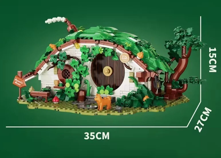 NEW! HOBBIT Building Blocks Set Lord of the Rings Hobbit House Set 1088 Pieces - Image 2 of 3