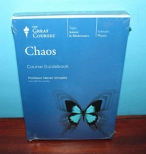  The Great Courses: Chaos Parts 1 & 2 (4 DVDs + Guidebook) COMPLETE Set Lot NEW!