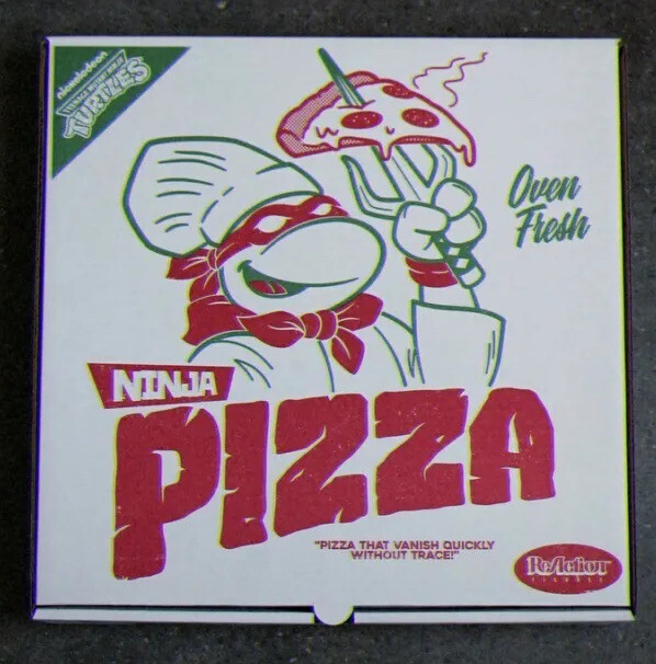 TMNT タートルズ クラシックライン PIZZA スペシャルボックス 未使用品 Teenage Mutant Ninja Turtles Pizza Box 4 Pack Figures SDCC