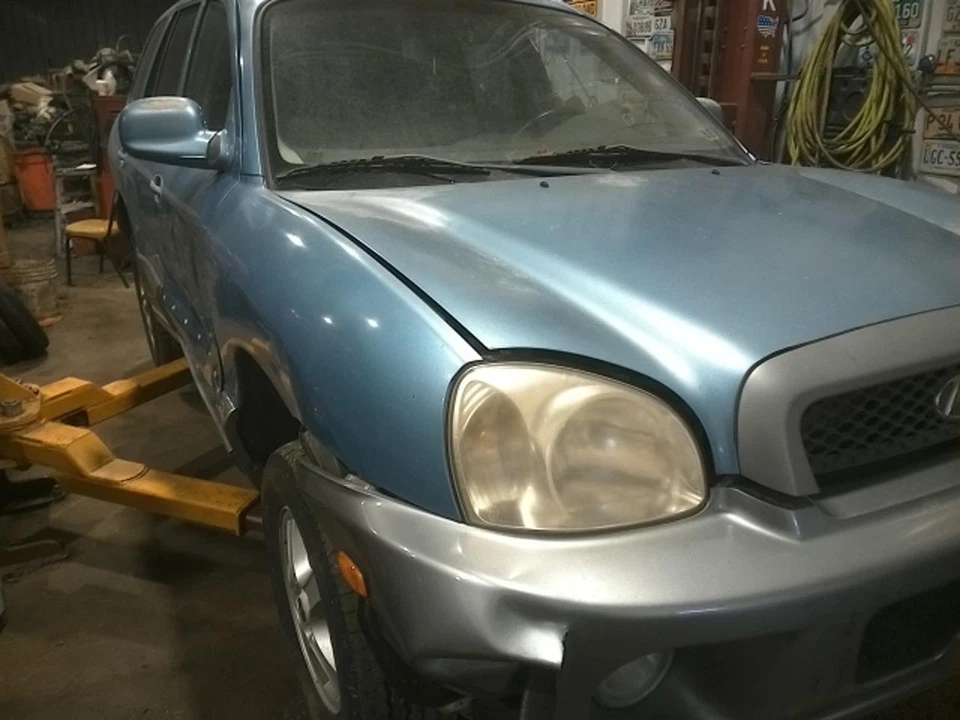 Conjunto de pilar central izquierdo del conductor para 01-06 SANTA FE 116400 Foto 3 de 4