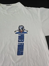 Vtg 1993 Power Forward Basket Ball And-1 Style Single Stitch T-Shirt, XL, 23x30"