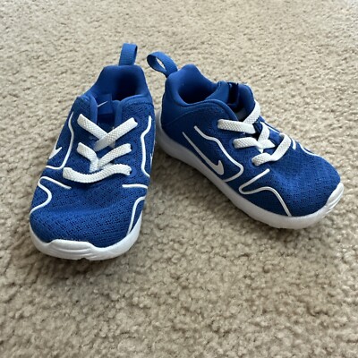 Nike Sneakers Toddler Boys Blue Shoes Size 6C Athletic Running