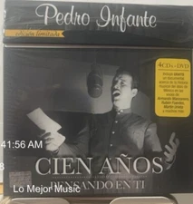 Rare 4CDs & DVD No longer made PEDRO INFANTE Cien ańos Pensando en ti +100 hits