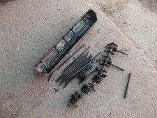 Farmall 560 Diesel Tractor Ih Engine Motor Rocker Arm Assembly Push Rods Cover B