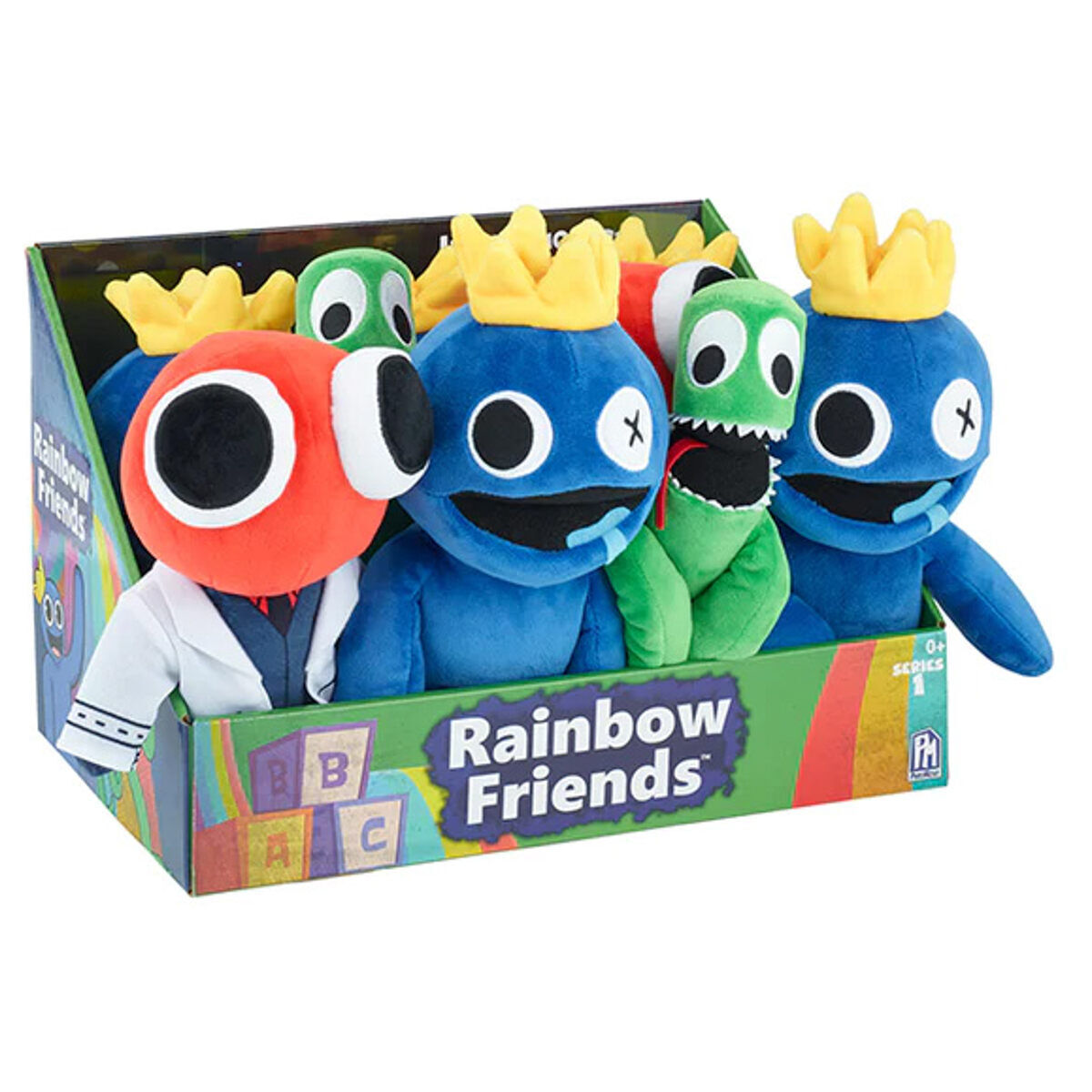 Rainbow Friends 8 Collectable Plush - Blue Kids Children Soft Plush Toy  Age 0m+