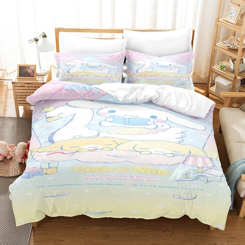 Cinnamoroll Series Duvet/Quilt/Doona Cover Single/Double/Queen Size Bedding Set - Bild 35 von 49