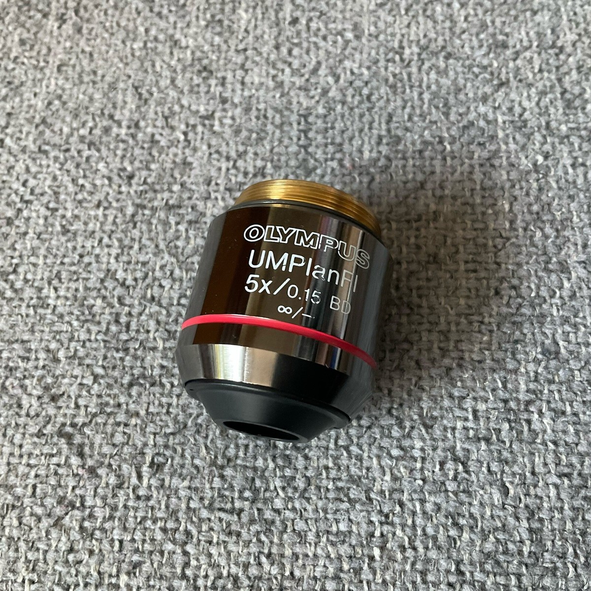 Olmypus UMPlan Fl 5x/0.15 BD Microscope Objective Lens | eBay Olmypus UMPlan Fl 5x/0.15 BD Microscope Objective Lens | eBay
