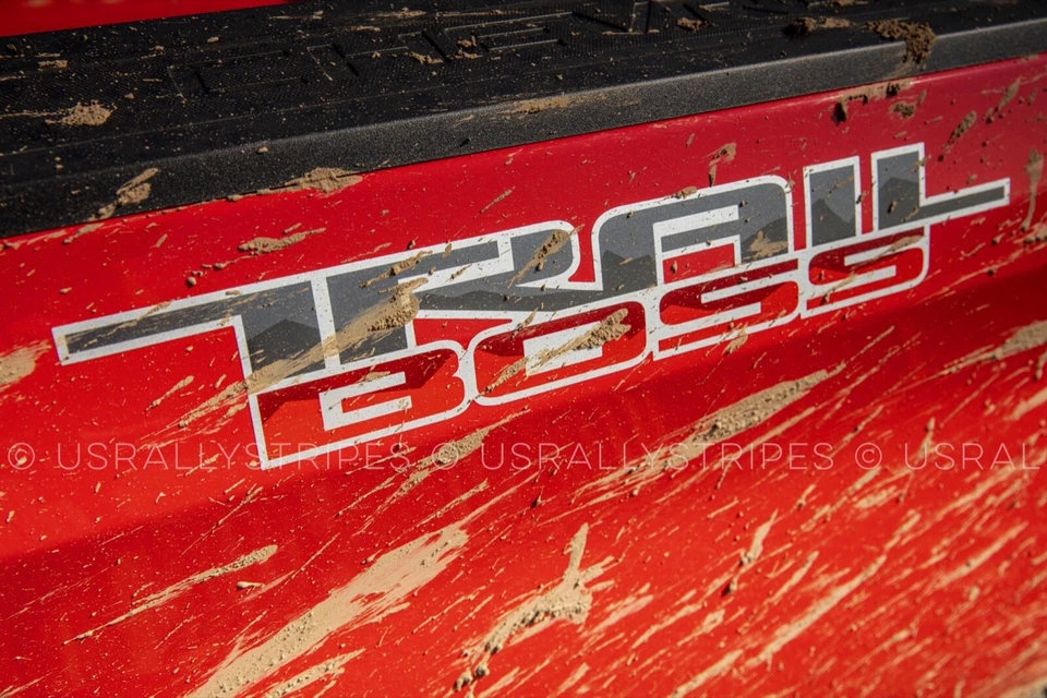 Set of 2: Trail Boss decal for 2019-2020 Chevrolet Silverado GM non OEM - Изображение 3 из 4