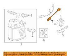 GM OEM 12-20 Sonic Emission System Emission Components-Rr Oxygen Sensor 55574136