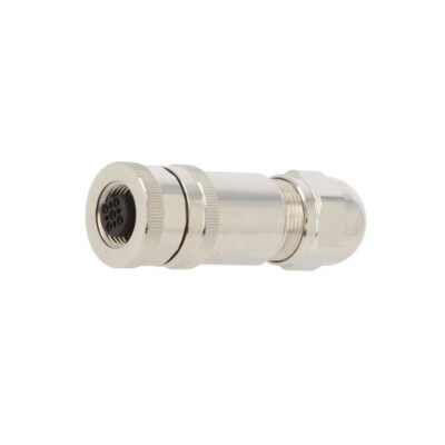 T4110411051-000 Stecker M12 PIN: 5 weiblich Code B-Profibus für Leitungen TE Con