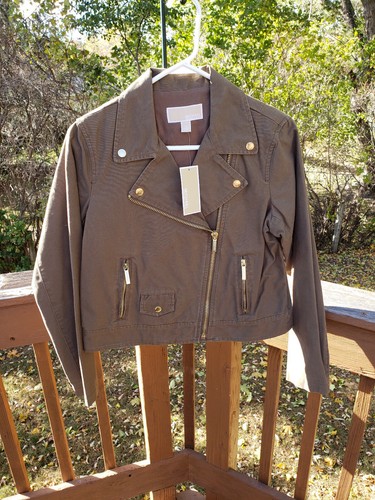 NWT Michael Kors Brushed Jacket Sz 