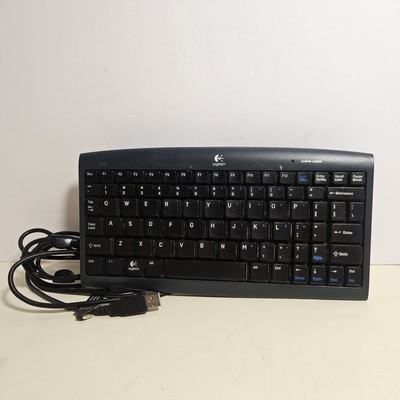Logitech NetPlay Y-UC29 867199-0100 Black Small Mini Keyboard Fully Tested